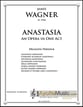 Anastasia: An Opera in One Act SATB Vocal Score cover